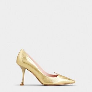 Roger Vivier gold pumps